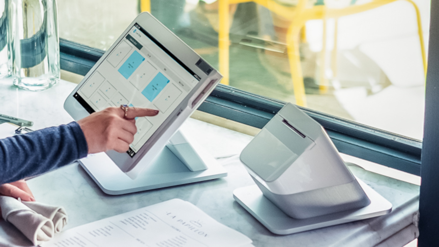 store register using Clover Station Solo device